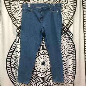 GAP 1969 Straight Leg Medium Wash Jeans